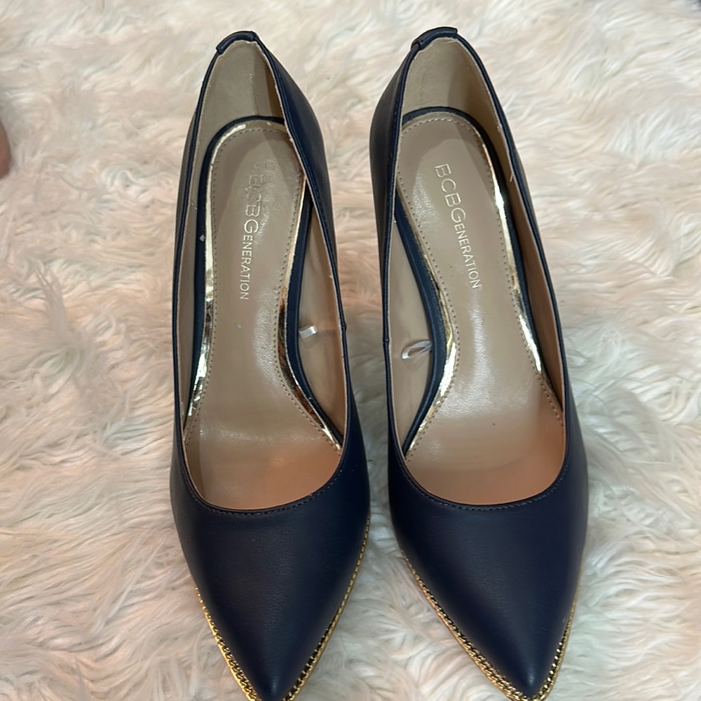 BCBG Generation navy blue shoes